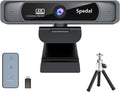 4K UHD Webcam with Dual Microphones and Remote V725