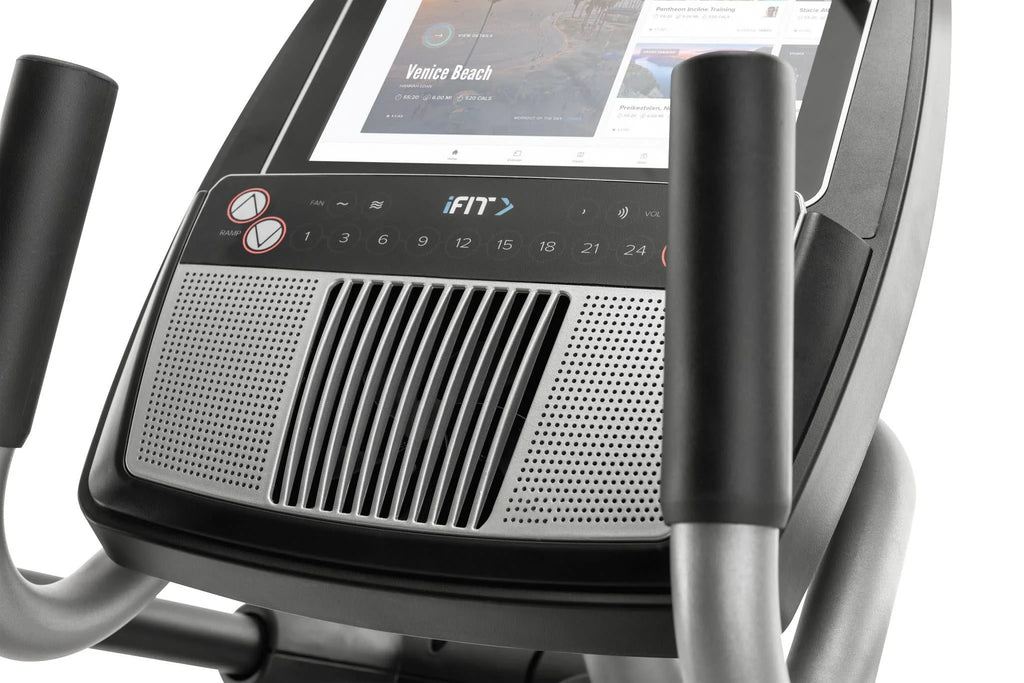 Smart Elliptical Trainer with 10 In. HD Touchscreen H348415