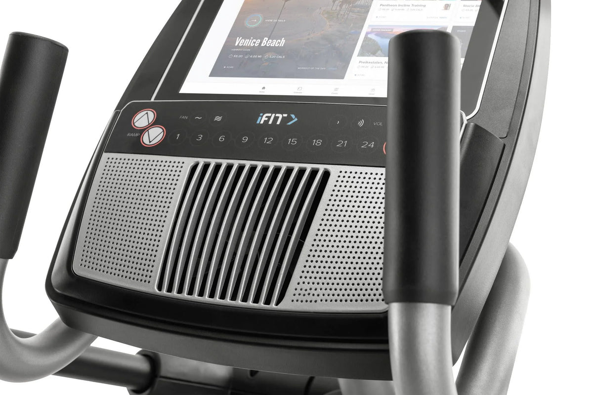 Smart Elliptical Trainer with 10 In. HD Touchscreen H348415