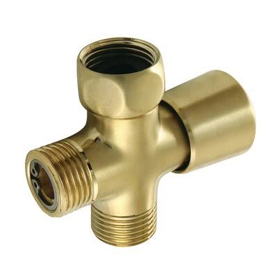 Brushed Brass Shower Diverter S962720