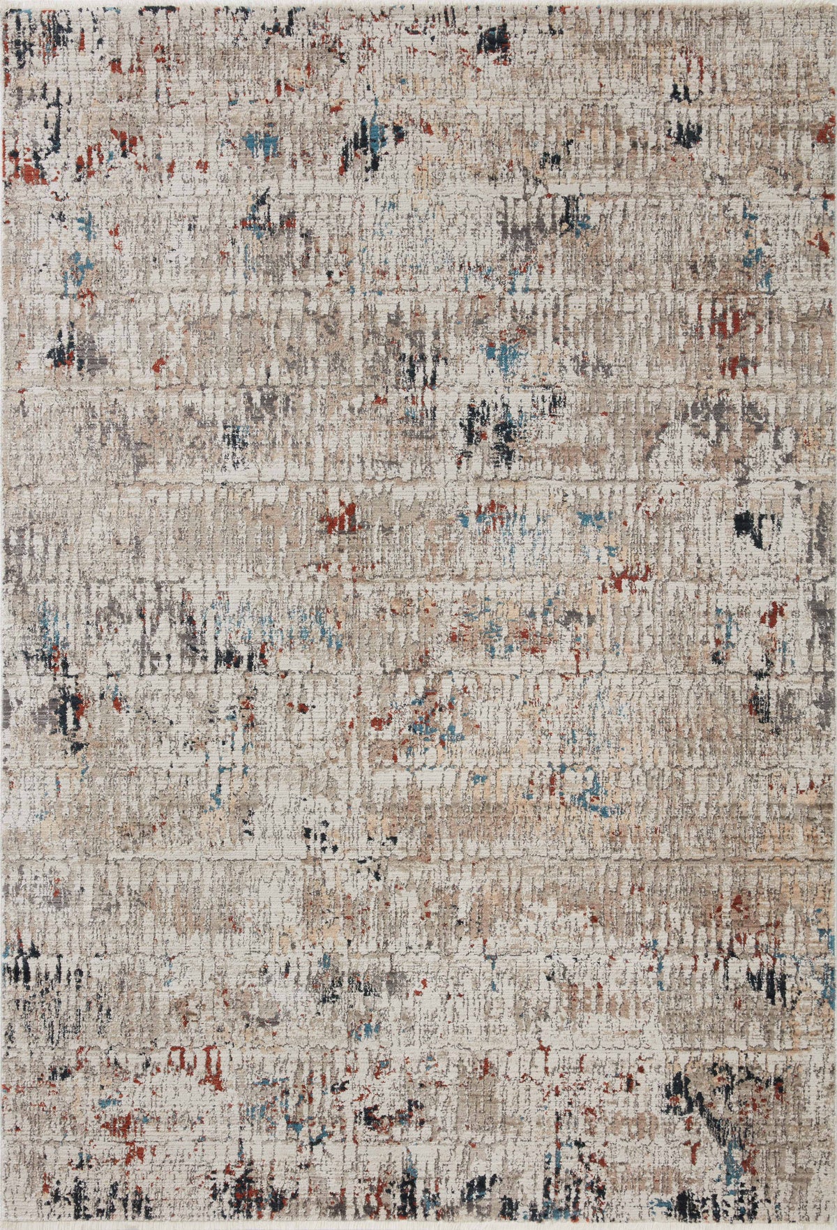 Ivory Multi 6'7 x 9'6 Rug W695581