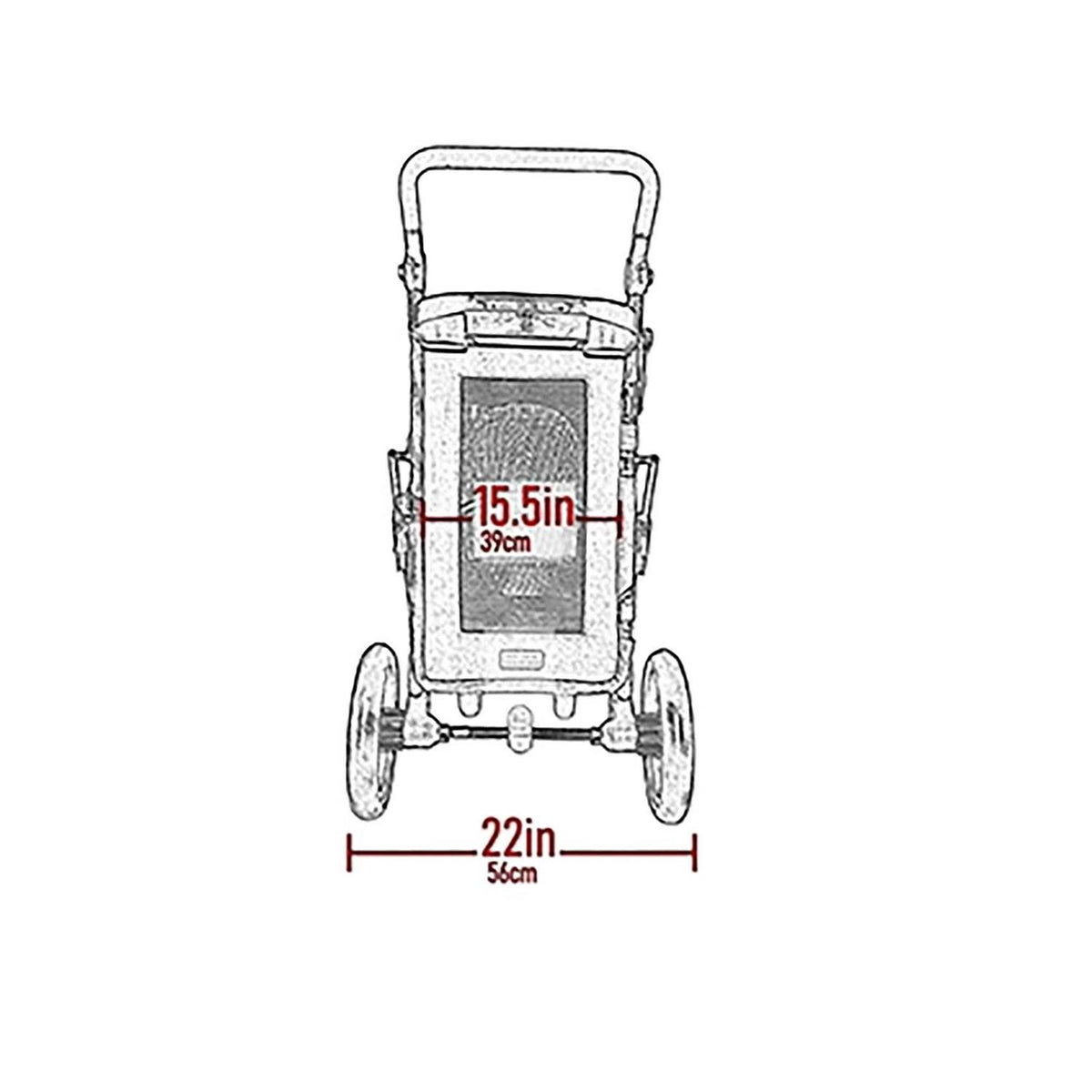 No-Zip Pet Stroller X622