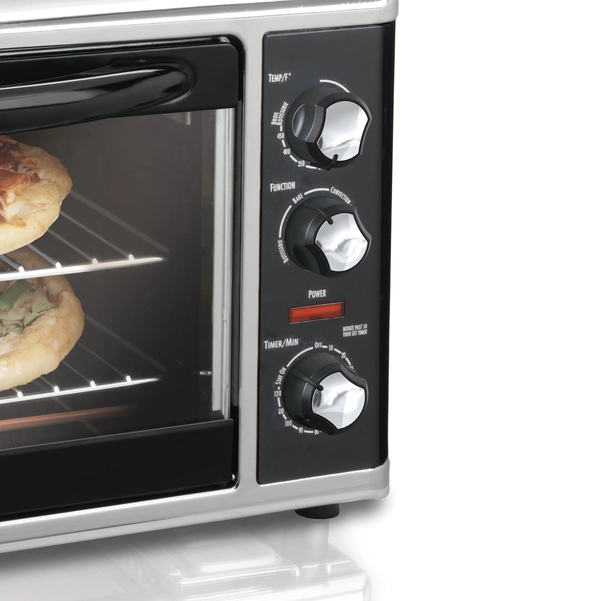 Countertop Oven with Convection and Rotisserie, Extra Large Capacity, Silver E564