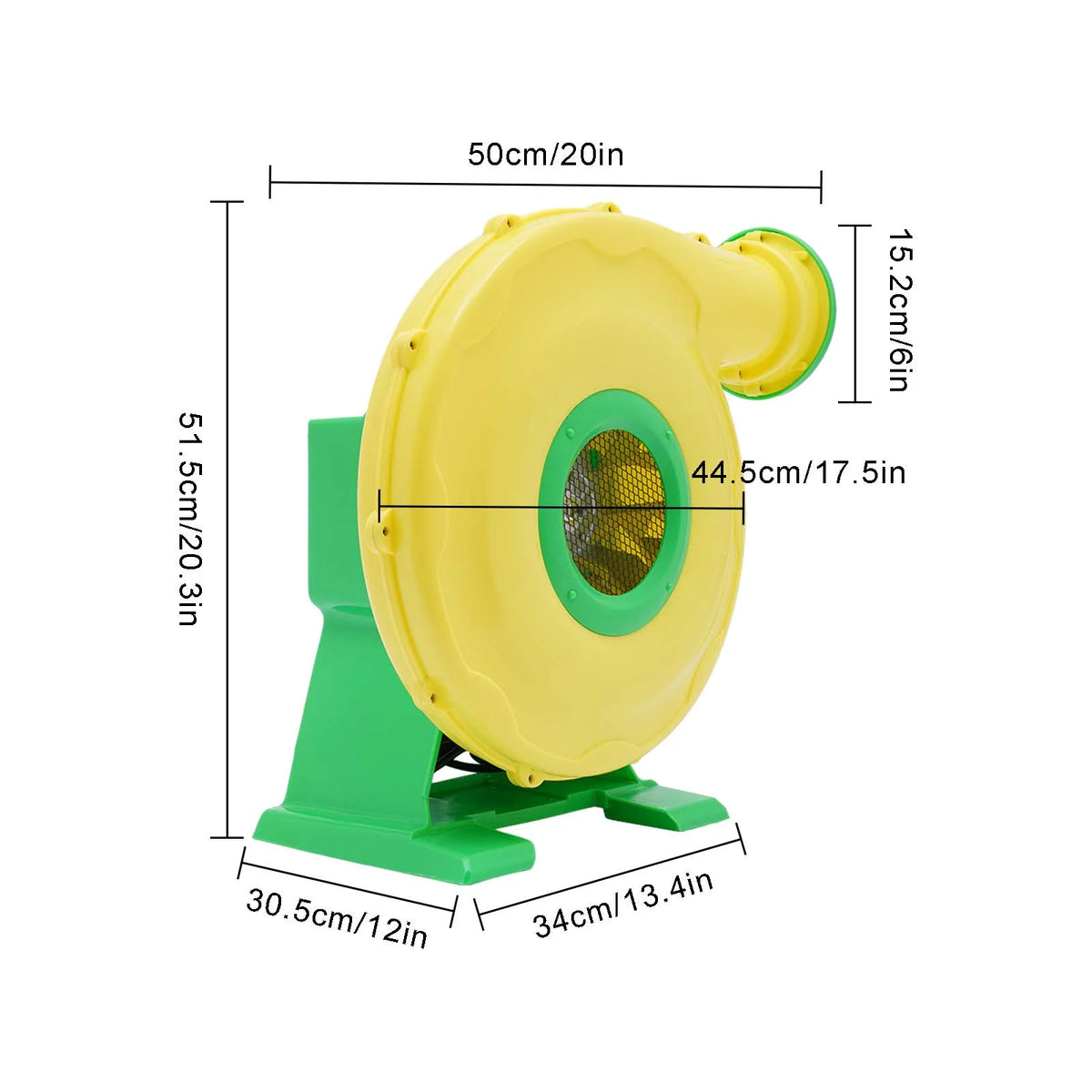 350W Inflatable Blower Fan Pump P58911