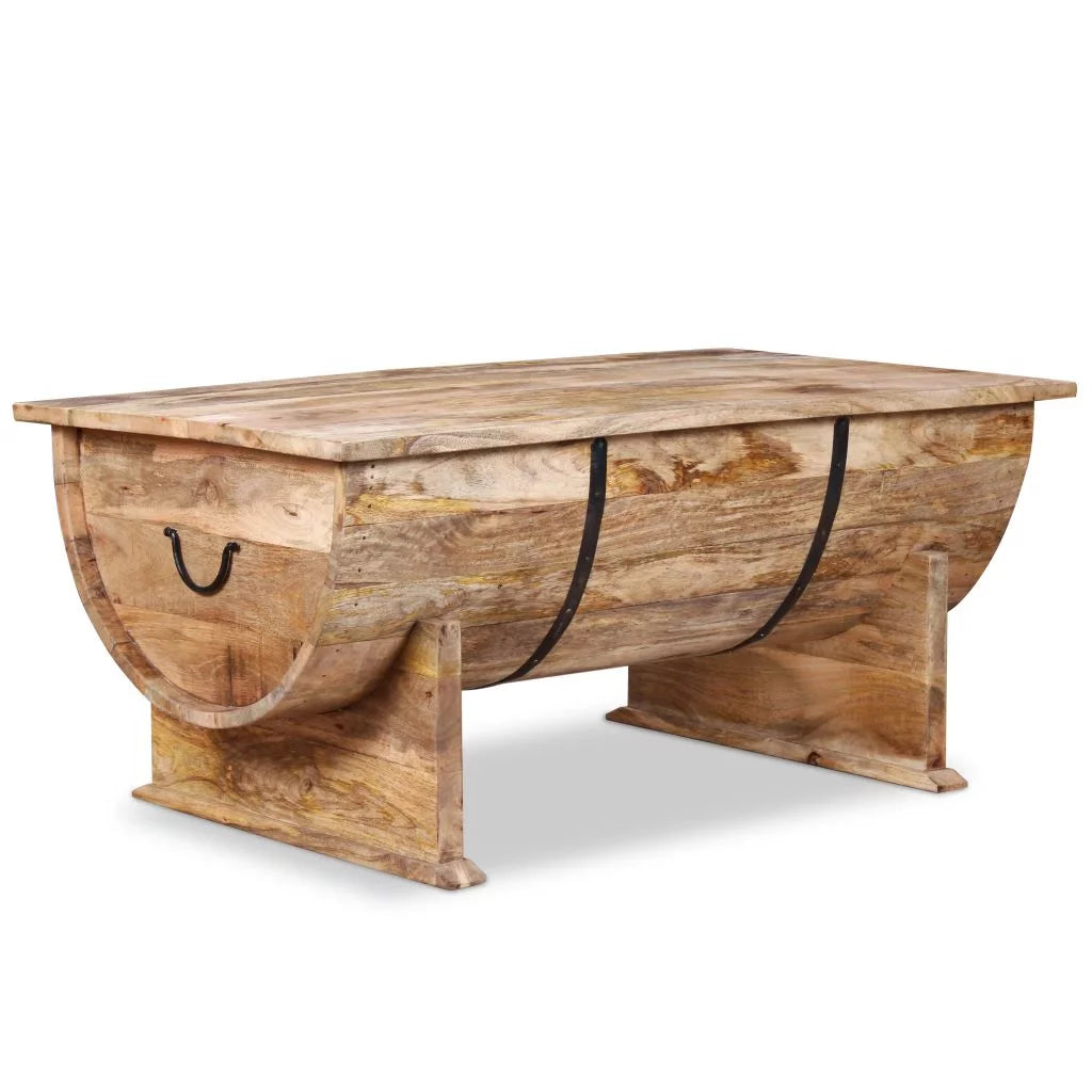 Vintage Solid Mango Wood Coffee Table B40371