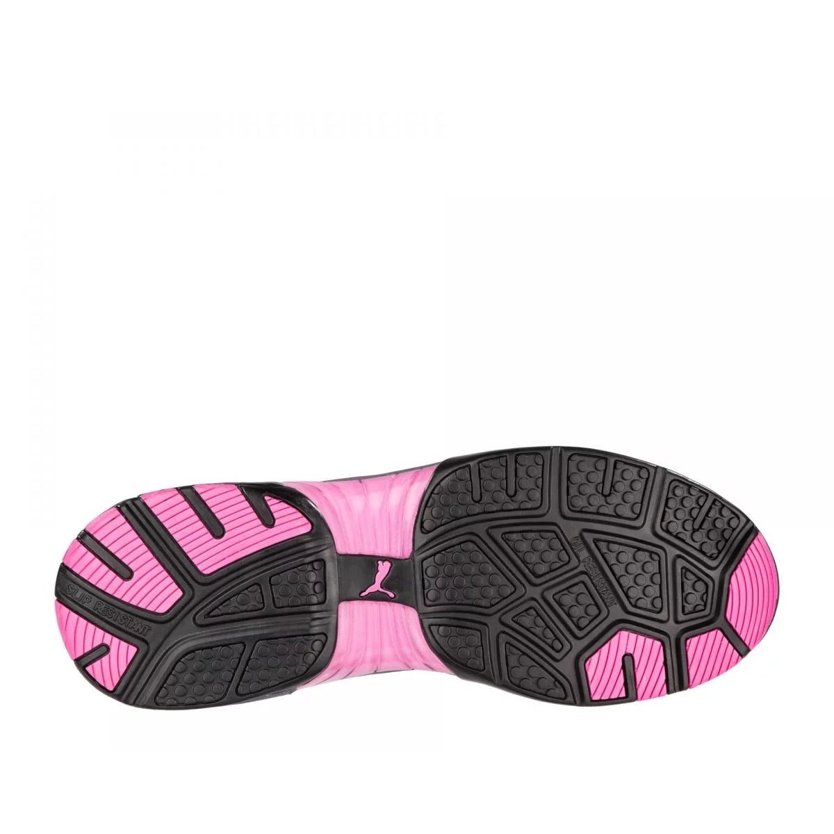 Pink Steel Toe Knit Safety Shoe T626