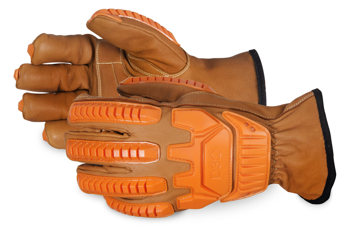 Goatskin Kevlar Lined Anti Impact Gloves C146174
