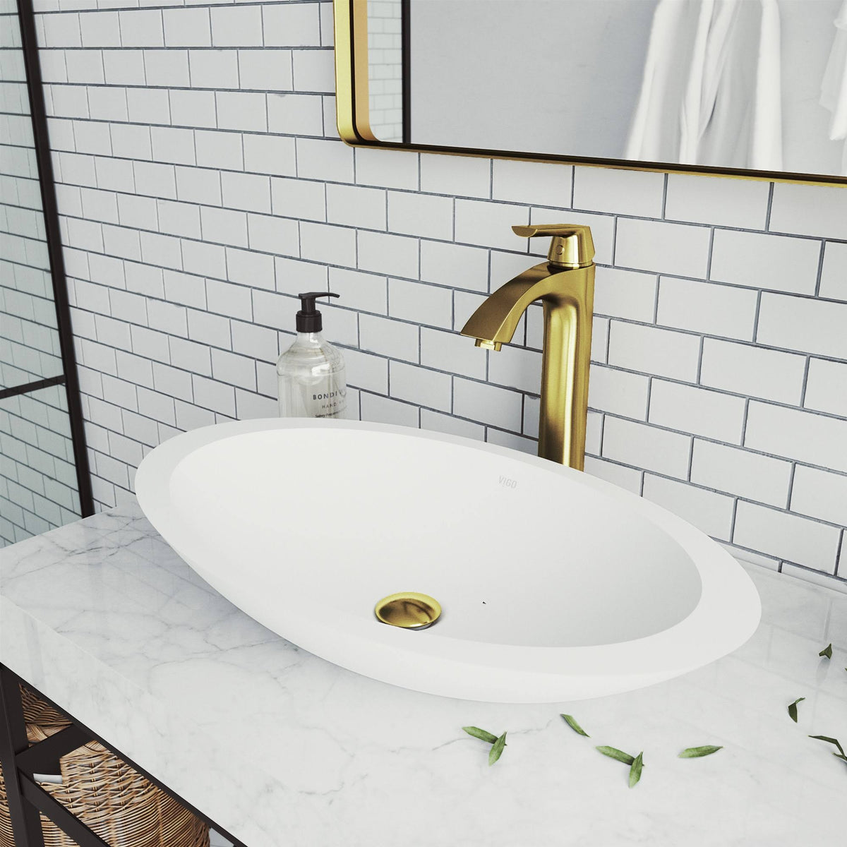 Matte Black Vessel Bathroom Faucet G103