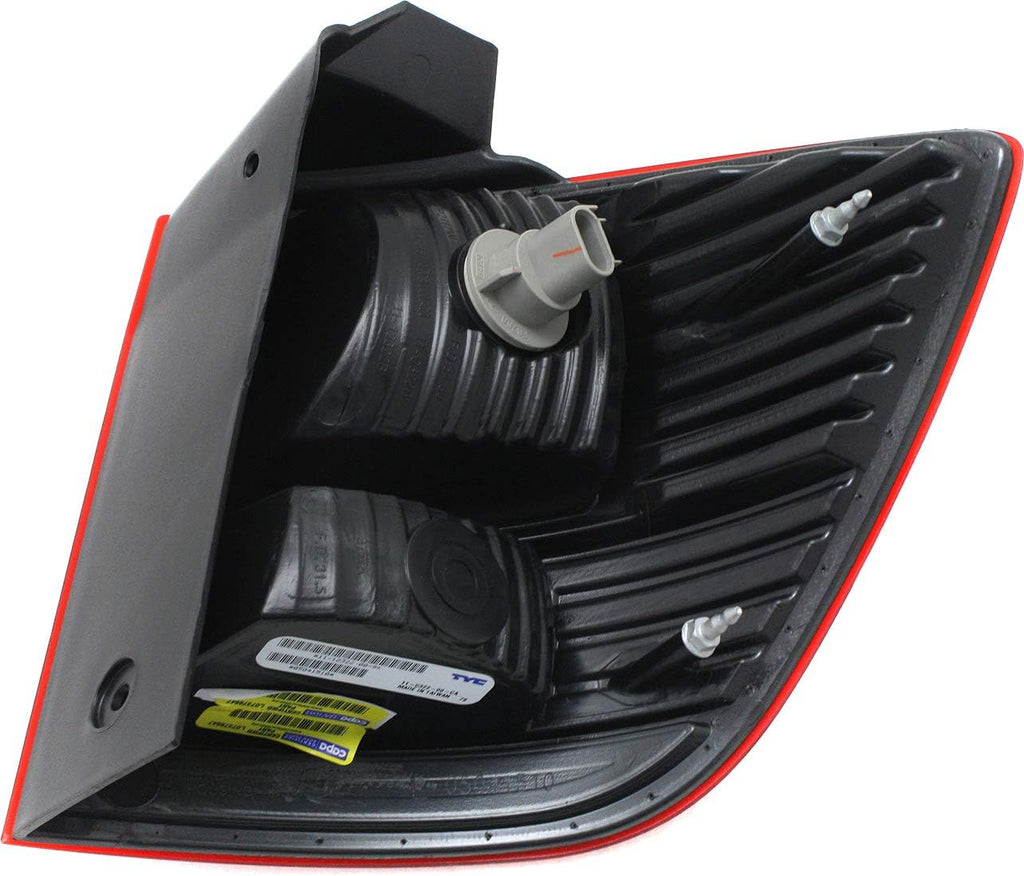 Tail Light Assembly Halogen with Turn Signal Light Bulb, Pack of 2 P505