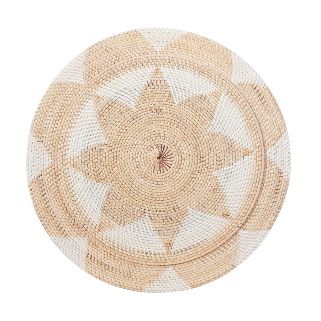 Set of 3 Wicker Wall Decor Trays W90090