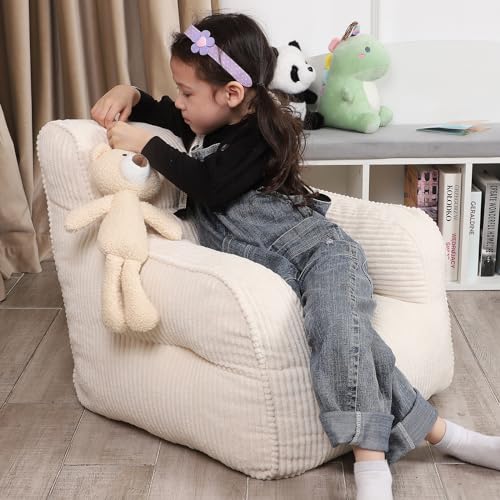 Dark Blue Kids Bean Bag Chair D7717