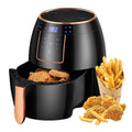 5.5L 1300W Touch Screen Electric Air Fryer with Bakeware D521