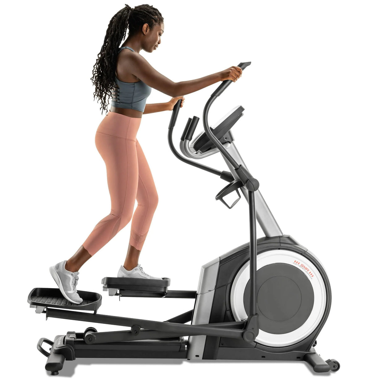 Smart Elliptical Trainer with 10 In. HD Touchscreen H348415