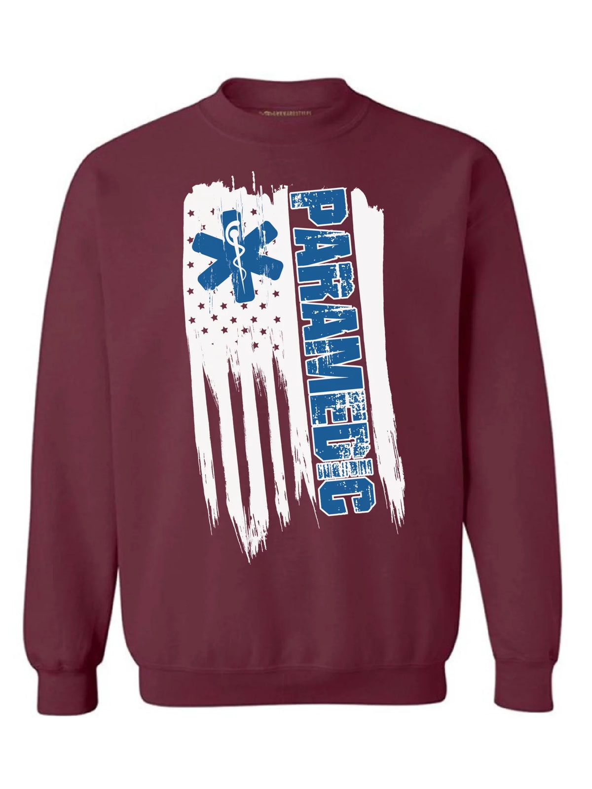 American Flag Paramedic Crewneck Sweatshirt U154639