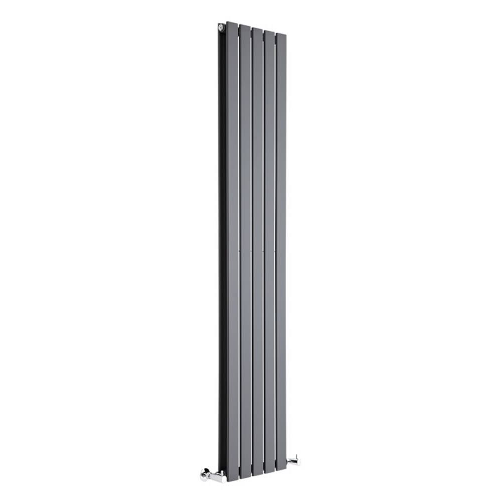 Anthracite Vertical Hot Water Radiator B9959