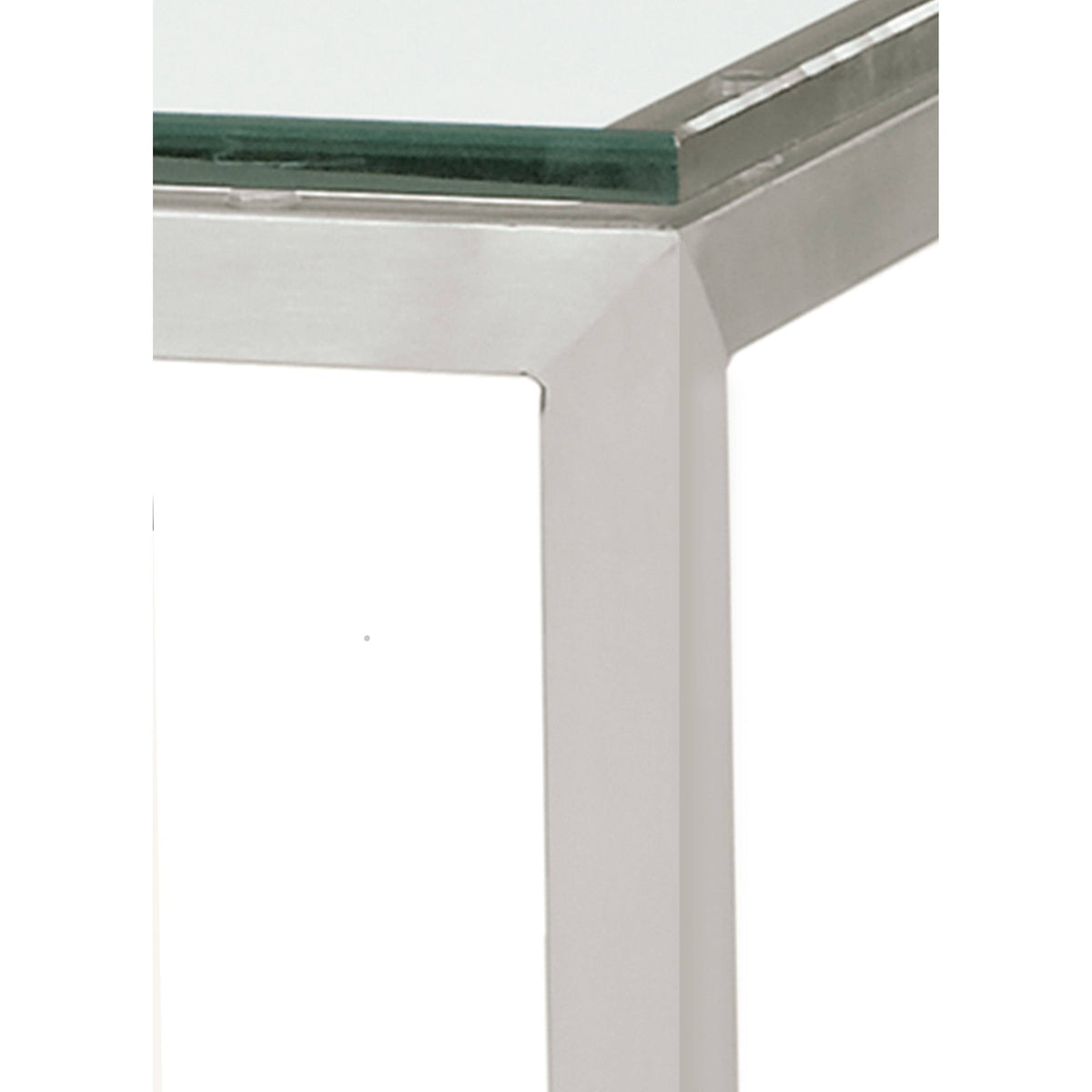 White Marbled Quartz Top Bar Table with Steel Base D85484