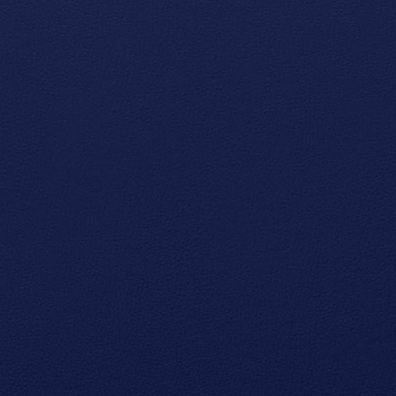 Naval Blue Round Ottoman Z388