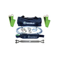 2 Person Cable Horizontal Lifeline Kit with Cross Arm Straps and Energy B418757