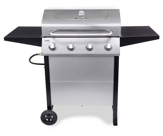 4-Burner Stainless Steel Gas Grill S63266