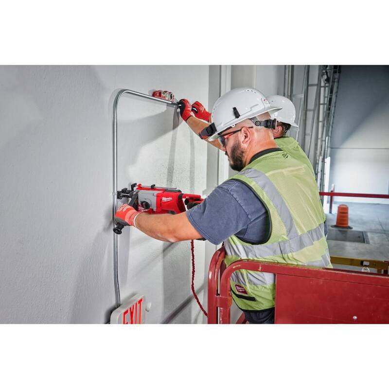 18V Brushless Cordless SDS-Plus Rotary Hammer with Angle Grinder R457