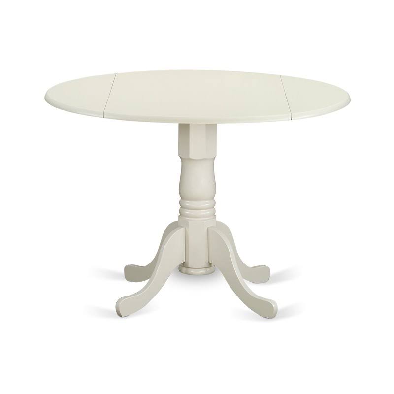 3 Piece Linen White Baby Blue Dinette Set R8001