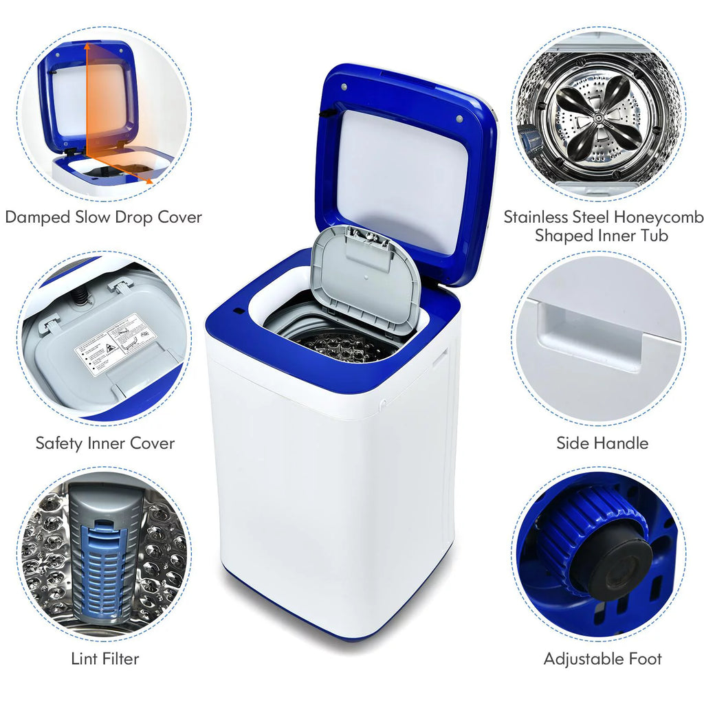 7.7lbs Full Automatic Portable Washing Machine S483148