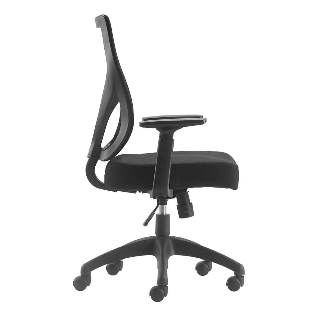 Black Mesh Office Chair with Nylon Base C7387
