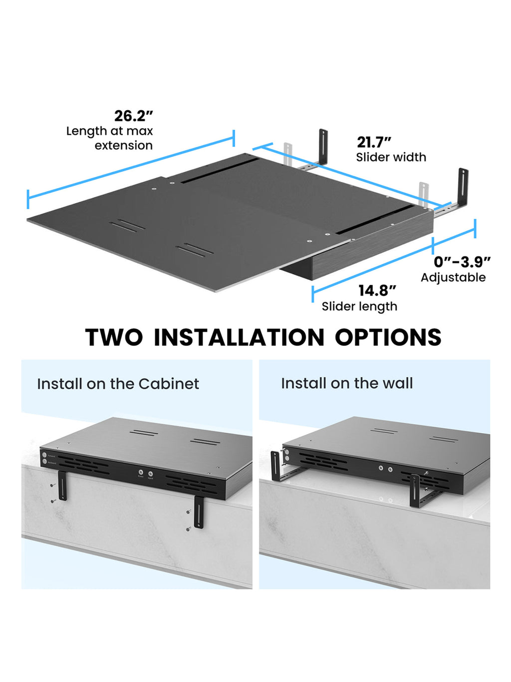 Motorized Slider Tray for Ultra Short Throw Projector T974
