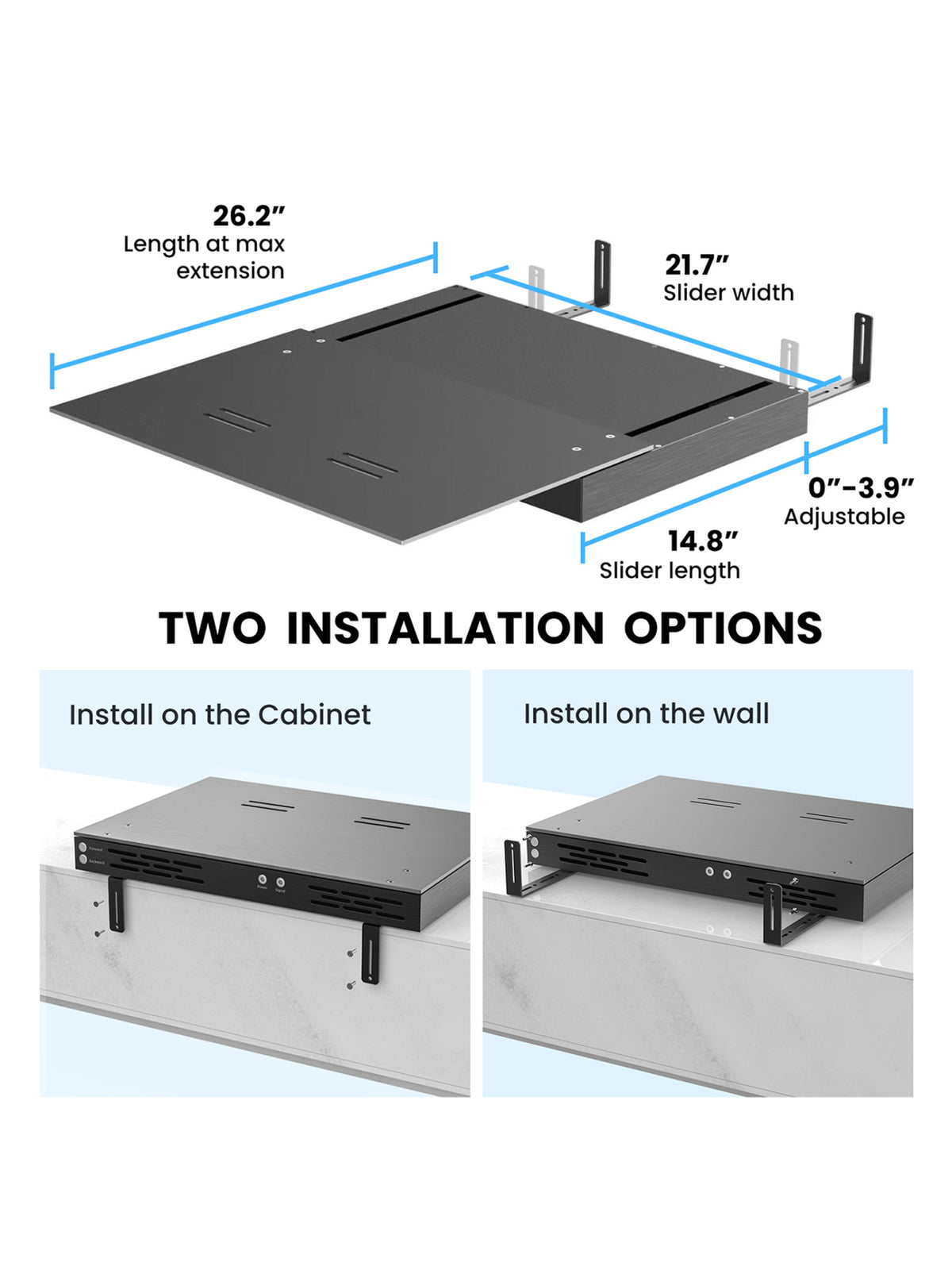 Motorized Slider Tray for Ultra Short Throw Projector T974