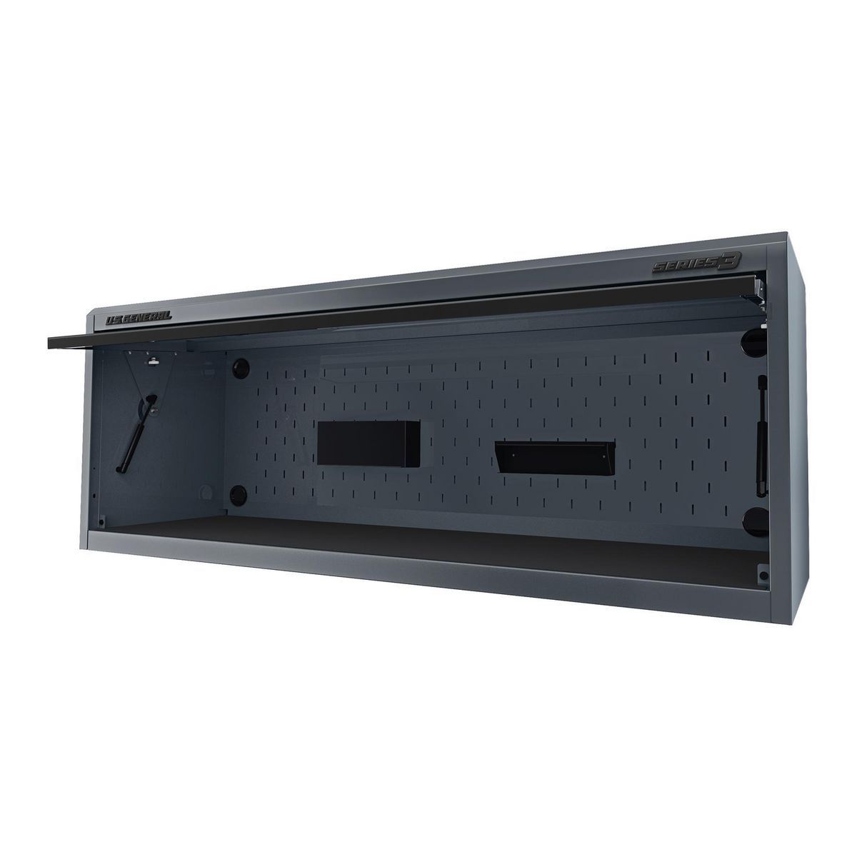 72 in. x 22 in. Green Work Center Hutch I138