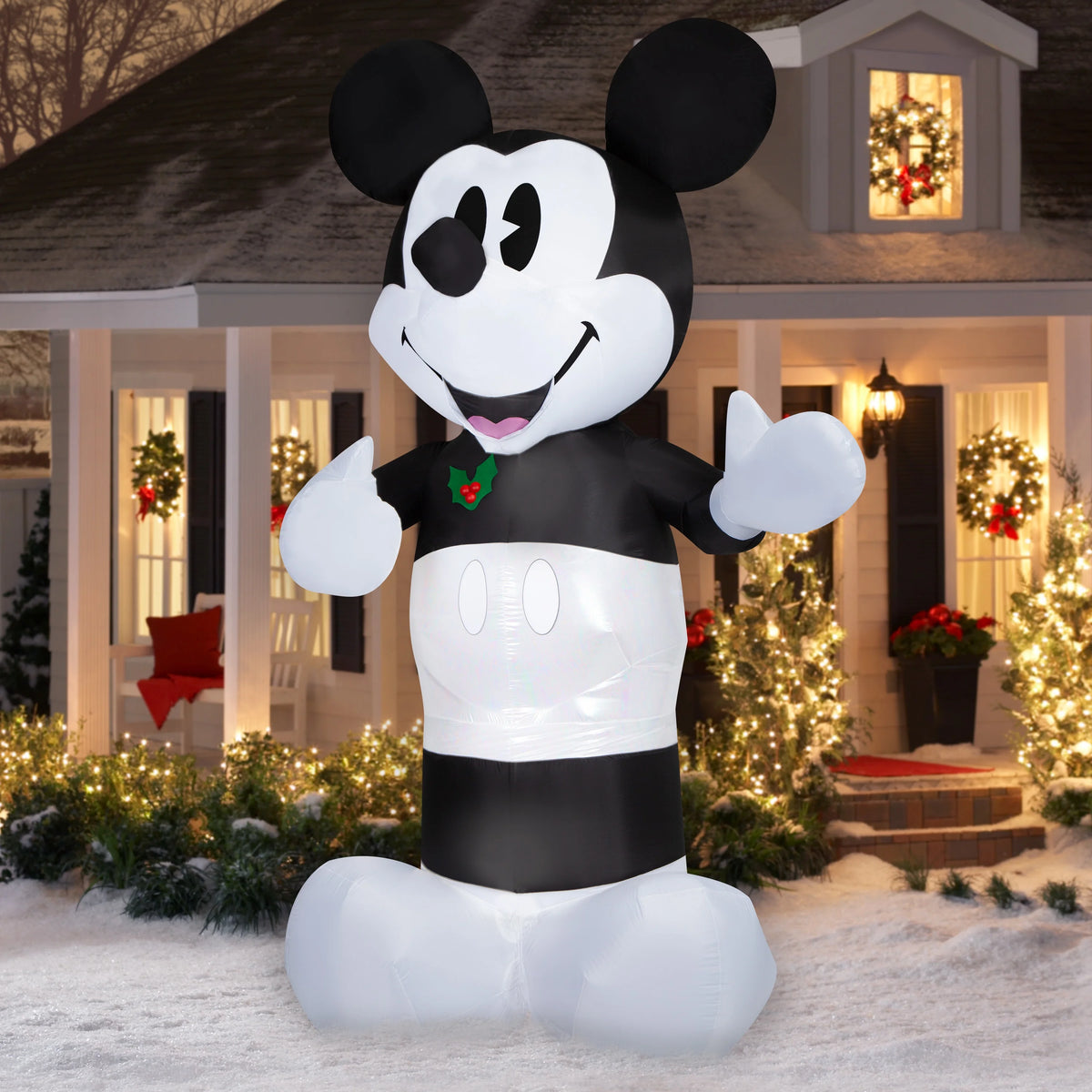 10 foot tall Airblown Inflatables Giant Christmas Mickey Mouse K827