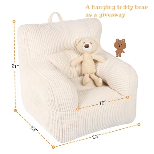 Dark Blue Kids Bean Bag Chair D7717
