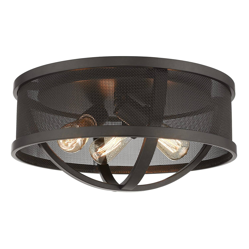 Etruscan Bronze Flush Mount S398687