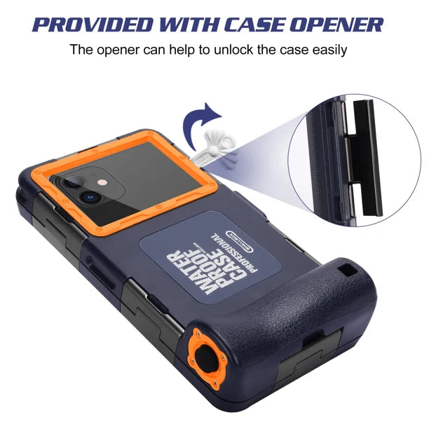 Waterproof Protective Case for Phones Up to 6.9 Inch L7572