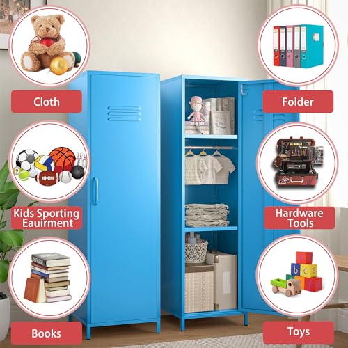 2 Door Metal Locker Storage Cabinet I226
