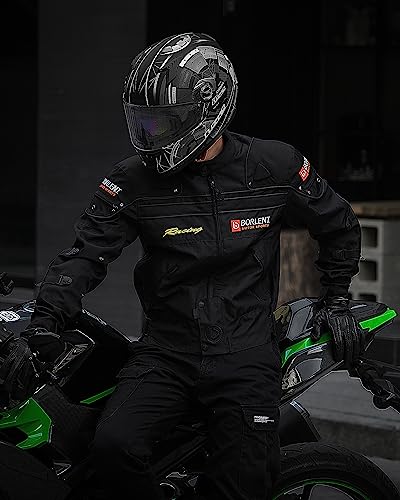 Motorcycle Jacket Windproof Full Body Protective Gear CE Armor E1015