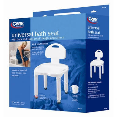 Universal Bath Bench with Back V90145