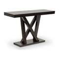 Modern Espresso Dark Brown Console or Sofa Table V525073