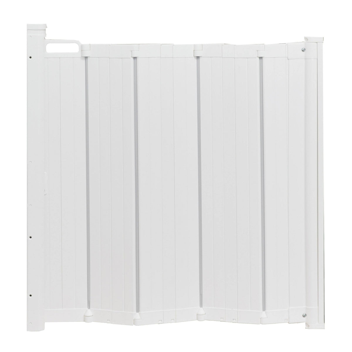 White Auto-Retractable Safety Gate Y587