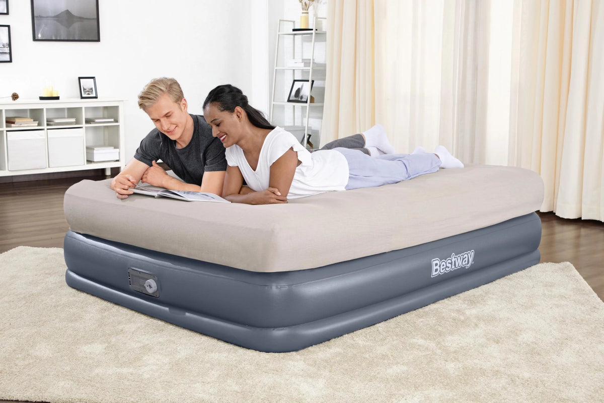 Queen Air Mattress with Built-in AC Pump U51168