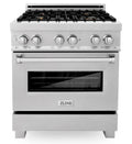 30 in. Gas Burner Electric Oven Stainless with Brass Burners B549466