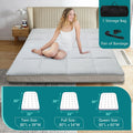 Japanese Floor Mattress Futon Mattress Grey Full Q559571