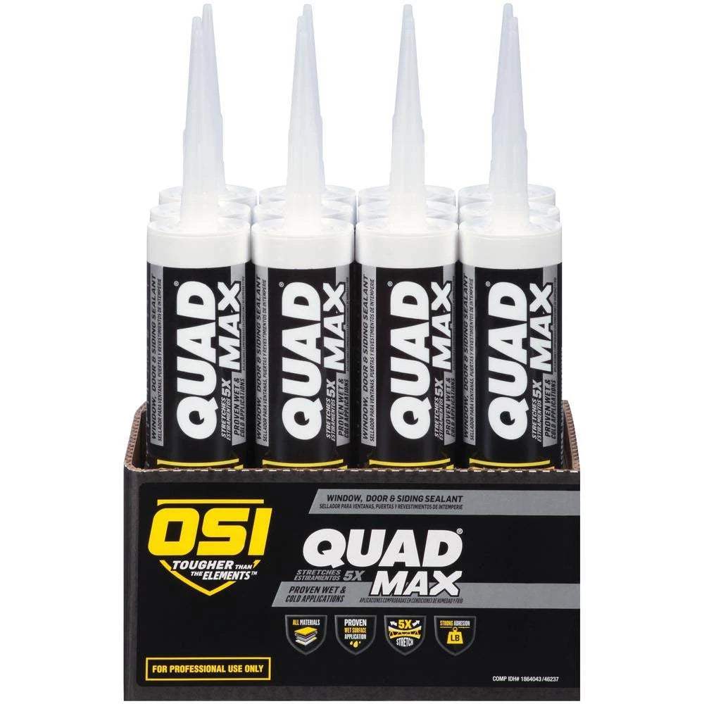 White 9.5 fl. oz. Window Door and Siding Sealant (12-Pack) A7397