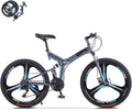 Mens 26 Inch Wheels Mountain Bike with High Carbon Steel Frame, 21-Speed, Disc Brakes V248858