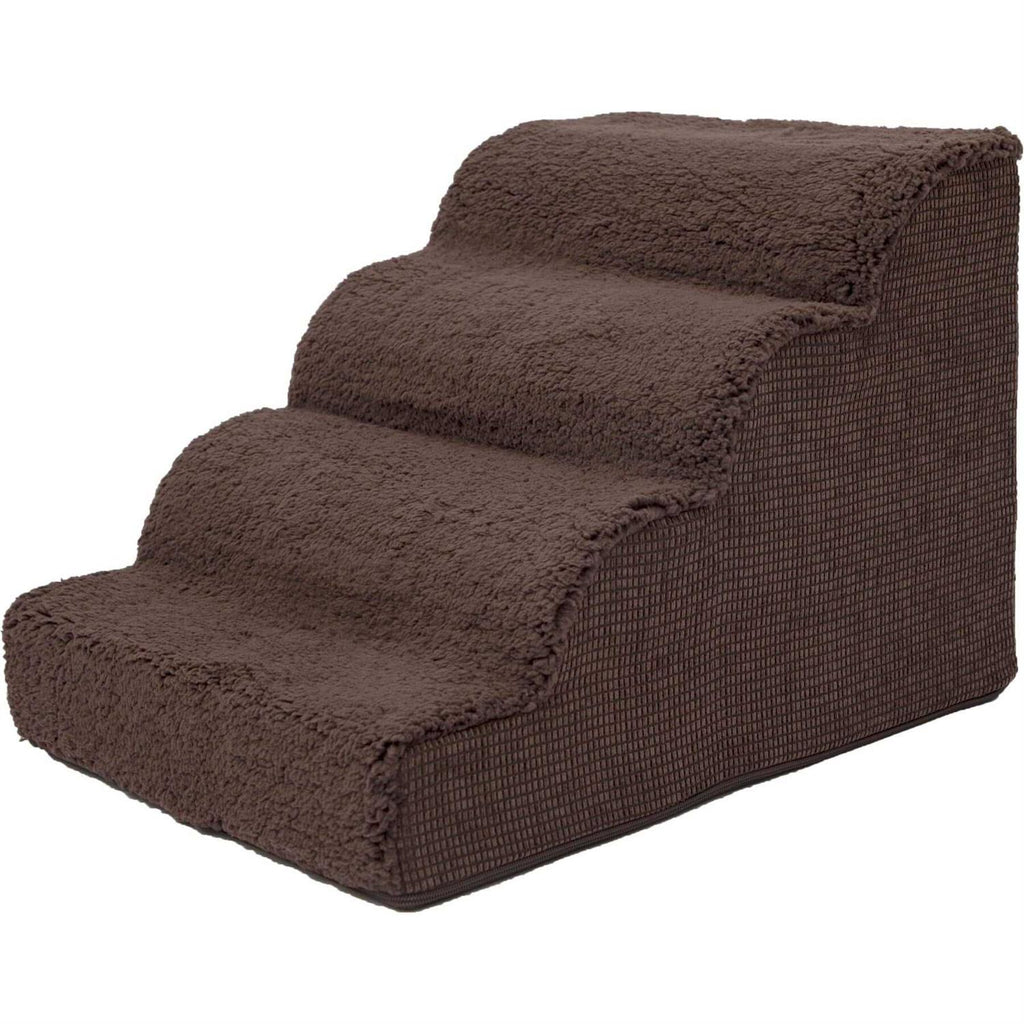 High Density Foam Scalloped Sherpa Top 4 Steps K638284