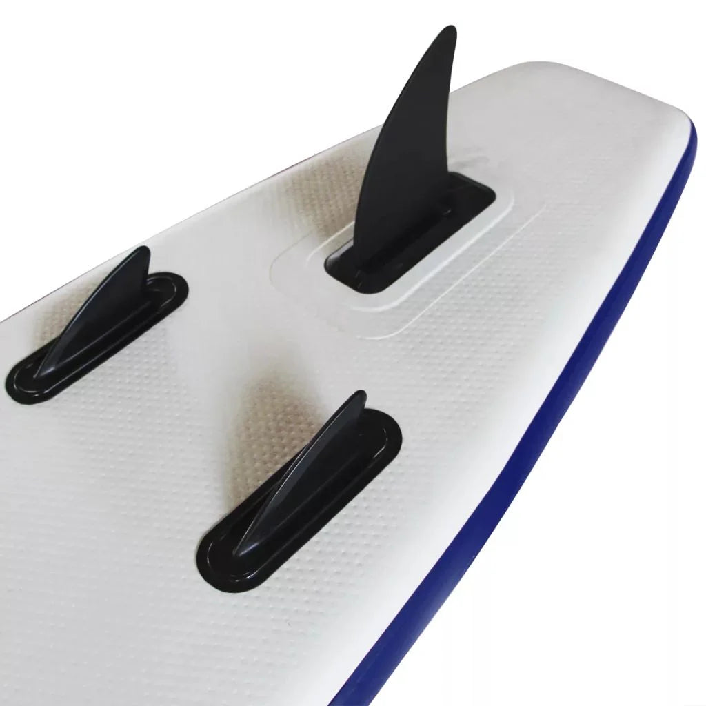 Inflatable Paddle Board Set Blue and White M137
