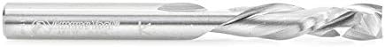 CNC Solid Carbide Compression Spiral 1/4 Dia x 7/8 x 1/4 Shank B82044