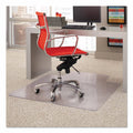 Clear Chair Mat for Carpet 45 x 53 with Lip N4135