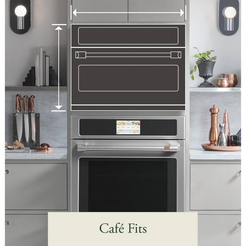 Smart Electric Wall Oven and Microwave Combo in Matte Black T232475