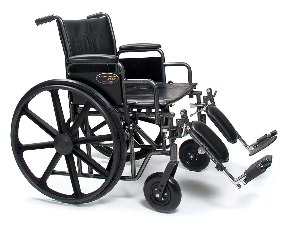 Bariatric Wheelchair 500 lbs. 22 Wide Seat Z9243